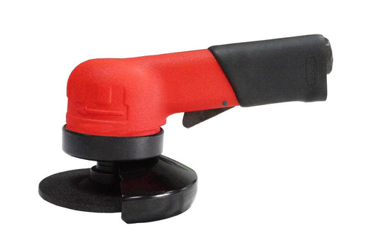 Amoladora neumática de ángulo recto industrial de alto rendimiento de 4" - 12000 RPM